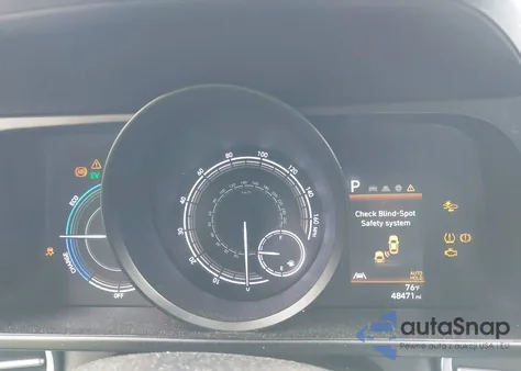 2023 Hyundai Elantra Hybrid Blue из США, поврежденный, VIN KMHLM4AJ9PU033819